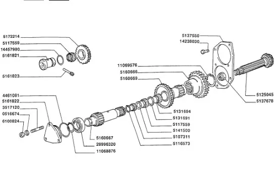 5131694 - подшипник игольчатый