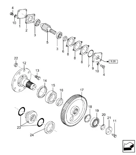 382503 - фланец