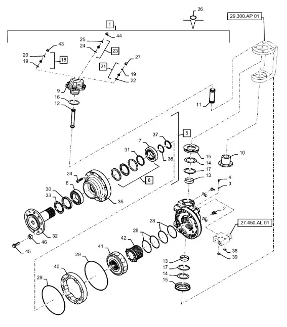 47358212 - Корпус ступицы