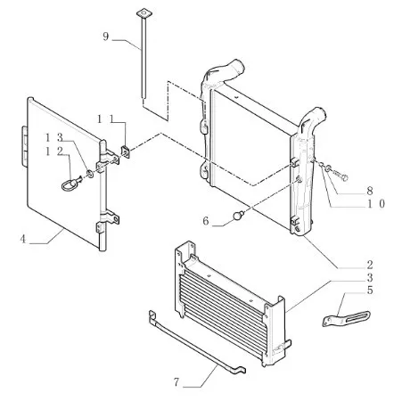 87739452 - Радиатор